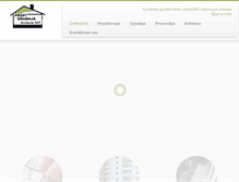 Tablet Screenshot of profigradnja.com